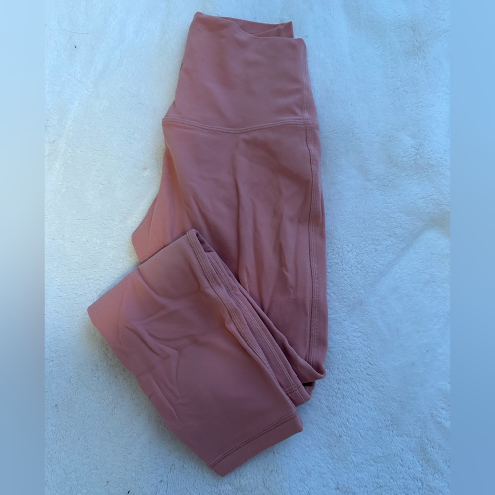 Light Pink Lululemon Align Leggings